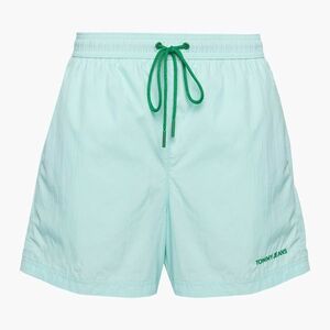 Férfi úszónadrág Tommy Jeans SF Medium Drawstring florida aqua (SF Medium Drawstring UM0UM03202CSQ) kép