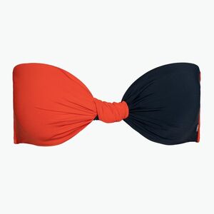 Tommy Jeans Bandeau fürdőruha felső RP hot heat (Bandeau RP UW0UW05100XM9) kép