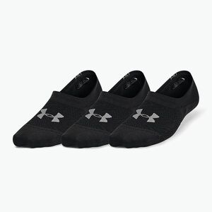 női edzőzokni Under Armour Breathe Lite Ultra Low 3P black/black/pitch gray (Breathe Lite Ultra Low 3P 1370075) kép