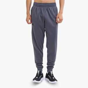 férfi nadrág Under Armour Armour Fleece Joggers castlerock/black (Fleece Joggers 1373362) kép