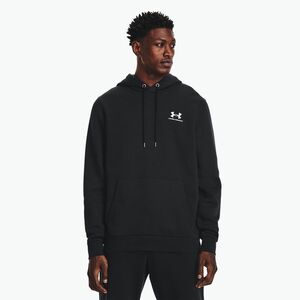 Férfi melegítőfelső Under Armour Essential Fleece Hoodie black/white (Essential Fleece Hoodie 1373880) kép
