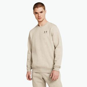 Férfi melegítőfelső Under Armour Essential Fleece Crew timberwolf taupe light hthr/timberwolf taupe (Essential Fleece Crew 1373032) kép