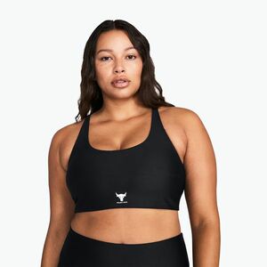 Fitness melltartó Under Armour Project Rock All Train Crossback black/white (Project Rock All Train Crossback 1380181) kép