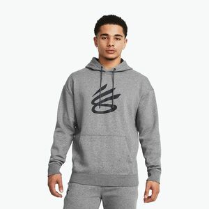 Férfi pulóver Under Armour Curry Splash Hoodie castlerock/black (Curry Splash Hoodie 1380839) kép