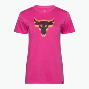 női edzőpóló Under Armour Project Underground Core T astro pink/black (Project Underground Core T 1382708) kép