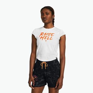 Női hosszú ujjú Under Armour Project Underground Cap fehér/fekete (Project Underground Cap 1382709-100) kép