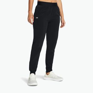 női edzőnadrág Under Armour Sport High Rise Woven black/white (Sport High Rise Woven 1382727) kép