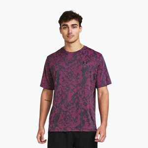 férfi edzőpóló a Under Armour Tech Vent Geode astro pink/black (Tech Vent Geode 1382807) kép