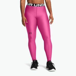 Női leggings Under Armour HG Authentics astro pink/black (HeatGear 1383559-686) kép