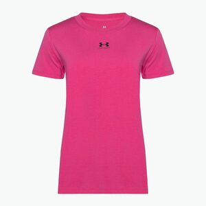 női edzőpóló Under Armour Off Campus Core astro pink/black (Rival Core 1383648-686) kép