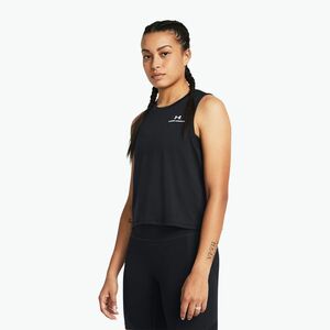 Under Armour Rush Energy Crop Tank fekete/fehér női edző felső (Rush Energy Crop Tank 1383654-001) kép