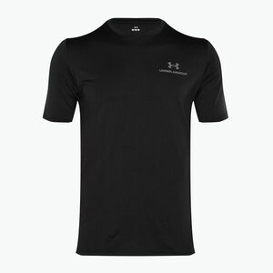 férfi edzőpóló Under Armour Rush Energy black/black (Vanish Energy 1383973-001) kép