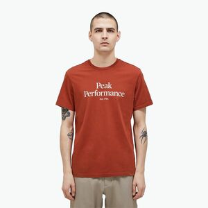 Férfi póló Peak Performance Original Tee spiced (Original Tee G79567060) kép