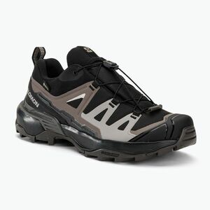 Női túracipő Salomon X Ultra 360 GTX black/plum kitten/shale (X Ultra 360 GTX L47449200) kép