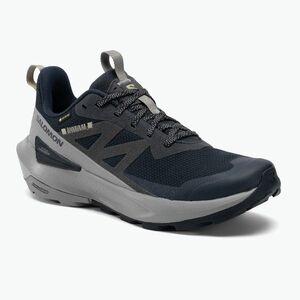 Férfi túracipő Salomon Elixir Activ GTX carbon/sharkskin/slate green (Elixir Activ GTX L47455800) kép
