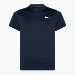 Férfi Nike Court Dri-FIT Victory obszidián/obszidián/fehér teniszpóló (Court Dri-Fit Victory CV2982) kép