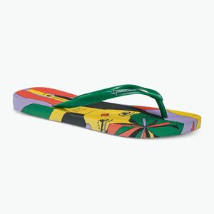 Női flip-flop papucs Ipanema Graffiti III lilac/green (Graffiti III 83589-AU658) kép