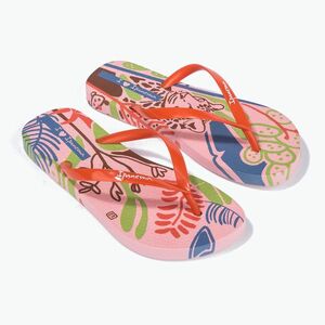 Női flip-flop papucs Ipanema Graffiti III pink/red (Graffiti III 83589-AU660) kép