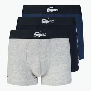 Lacoste boxeralsó 5H1803 BCK 3 pár tengerészkék-fehér/ezüst porcelán (5H1803) kép