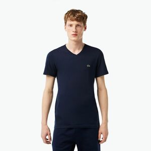 Férfi póló Lacoste TH2036 navy blue (TH2036) kép