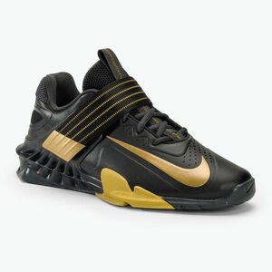 Súlyemelő cipő Nike Savaleos black/met gold antgracite inUszonyite gold (Savaleos CV5708-001) kép