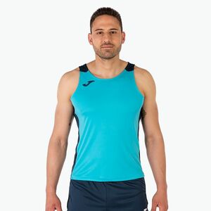 Férfi Joma Record II türkiz/tengerészkék futó felső (Record II Tank Top 102222) kép