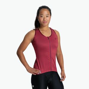 Női kerékpáros trikó Rogelli Abbey Tank Top cerise (Abbey Tank Top W ROG352219) kép
