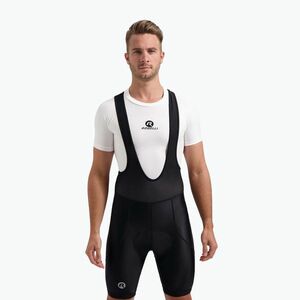 Férfi kerékpáros nadrág Rogelli Core Bib Short black (Core Bib Short 002-610) kép