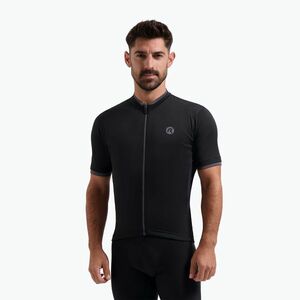 Férfi kerékpáros póló Rogelli Essential black (Essential 001-108) kép