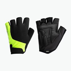 Férfi kerékpáros kesztyű Rogelli Essential black/fluor (Essential ROG351615) kép