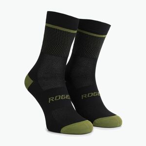 Kerékpáros zokni Rogelli Hero II green/black (Hero II ROG352289) kép