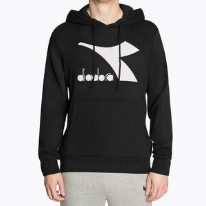 Férfi Diadora kapucnis pulóver Core nero (Hoodie Core DD-102.179955-80013) kép