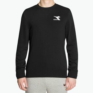 Férfi Diadora melegítőfelső Crew Core nero (Sweatshirt Crew Core 102.180374) kép