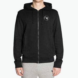 Férfi Diadora Hoodie FZ Essential Sport melegítőfelső nero (Hoodie FZ Essential Sport 102.180413) kép
