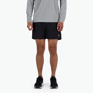 Férfi rövidnadrág New Balance AC Seamless 5 Inch Lined black (AC Seamless 5" Lined MS41290BK) kép
