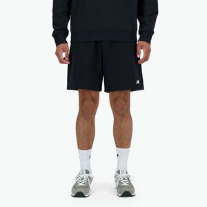 férfi rövidnadrág New Balance French Terry Short black (Terry 7 Inch MS41520BK) kép