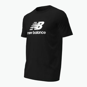 Férfi New Balance Stacked Logo póló fekete (Stacked Logo MT41502BK) kép