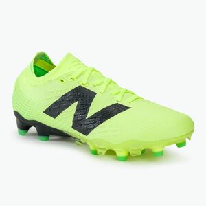 Férfi focicipő New Balance Tekela Pro Low Laced FG V4+ bleached lime glo (Tekela Pro Low Laced V4+ FG ST1FLL45) kép