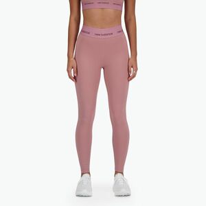 Női leggings New Balance Sleek High Rise 25 inch rosewood (Sleek High Rise 25" WP41177RSE) kép