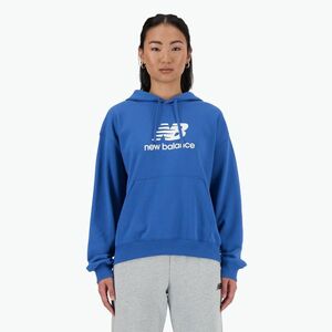 Női kapucnis pulóverNew Balance French Terry Stacked Logo Hoodie blueagat (French Terry Stacked Logo Hoodie WT41504BEU) kép