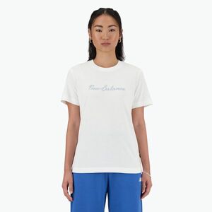 Női New Balance Script Tee fehér póló (Script Tee WT41909WT) kép
