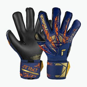 kapuskesztyű Reusch Attrakt Gold X Evolution premium blue/gold/black (Attrakt Gold X Evolution 5470964) kép
