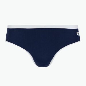Férfi arena Icons Swim Alacsony derekú rövid egyszínű tengerészgyalogos/fehér úszónadrág (Icons Swim Low Waist Short Solid 005046/710) kép