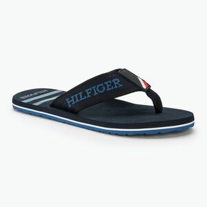 Férfi Tommy Hilfiger Sportos strandszandál desszert ég flip flopok (Sporty Beach Sandal FM0FM05020DW5) kép
