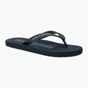 Férfi flop-flop papucs Tommy Hilfiger Rubber Beach Sandal desert sky (Rubber Beach Sandal FM0FM05023) kép