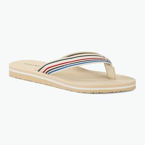 női flip flop Tommy Hilfiger Stripes Beach Sandal calico (Stripes Beach Sandal FW0FW07857AEF) kép