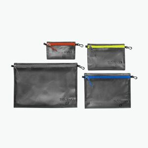 Tatonka utazási szervező cipzáras tasak IV 4 db fekete szett (Zip Pouch Set IV 3142.040) kép