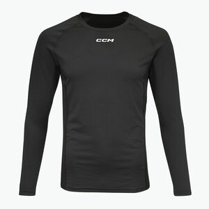 Férfi CCM Ribano Performance SR hosszú ujjú fekete (Ribano Performance L/S SR TLS3BA) kép