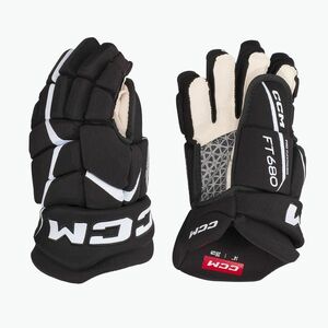 hokikesztyű CCM JetSpeed FT680 SR black/white (JetSpeed FT680 SR HG680) kép