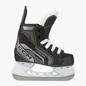 CCM Tacks AS-550 YTH fekete gyermek hokikorcsolya (Tacks AS-550 YTH SKAS550) kép